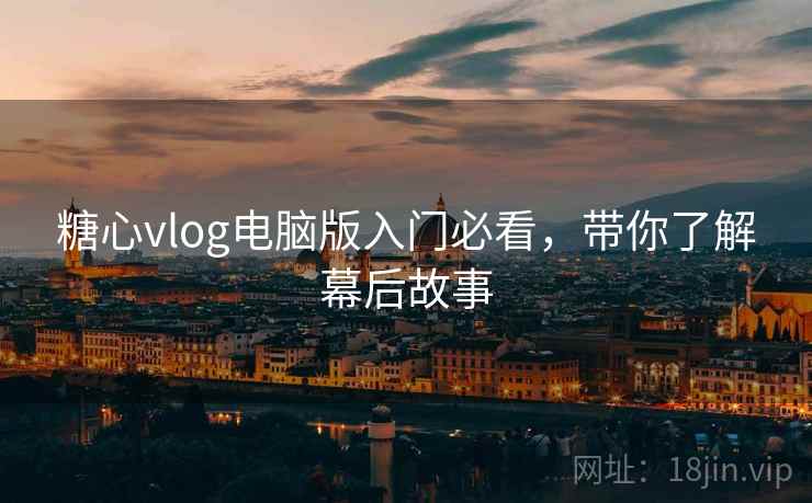 糖心vlog电脑版入门必看，带你了解幕后故事  第2张